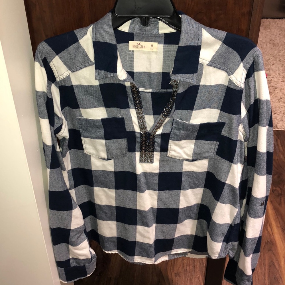 Hollister Long sleeve flannel shirt
